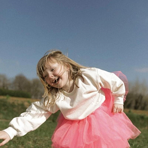 Платье-пачка Рататам (Ratatam) "Неон", неоново-розовое